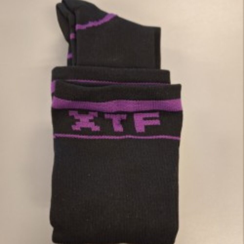 Extreme Fit XTF Unisex Compression Socks- 2 pair- ***Purple and Teal only***